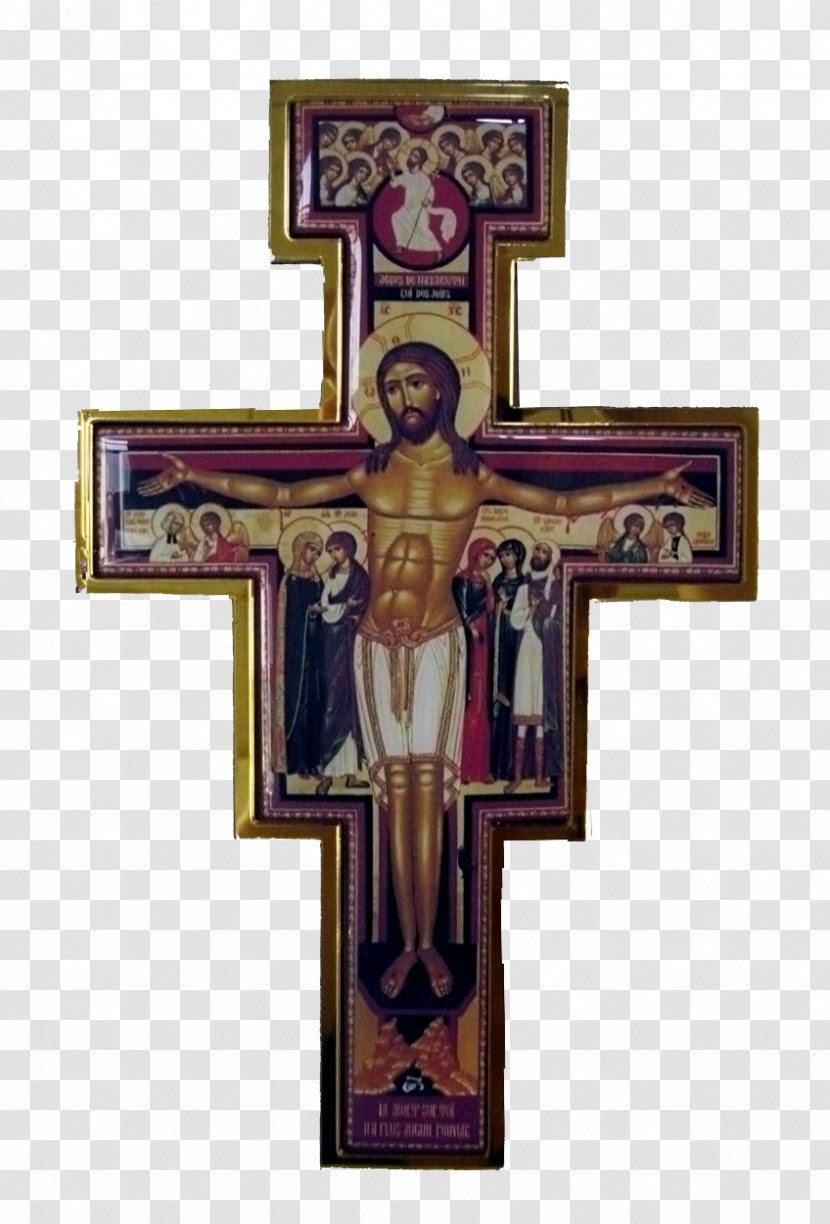 San Damiano, Assisi Damiano Cross Crucifix Parish Of Sts Francis And Clare Franciscan - Symbol - Classic Transparent PNG
