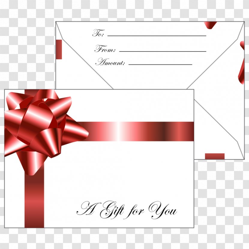 Paper Rectangle Ribbon Gift - Mouse Mats Transparent PNG