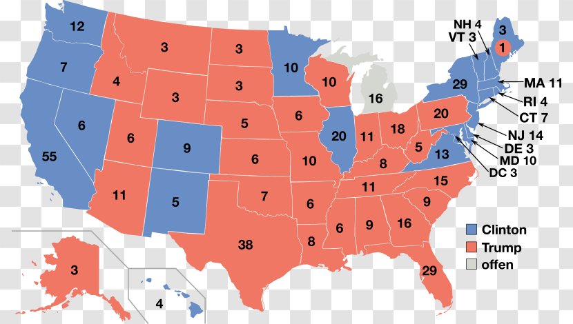 US Presidential Election 2016 United States Electoral College - Donald Trump Transparent PNG