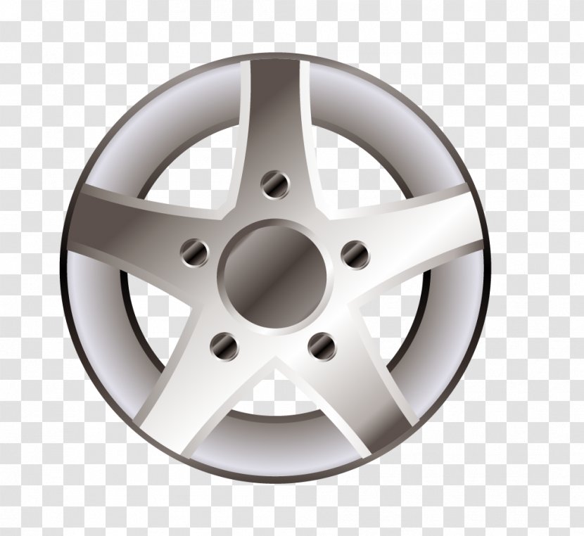 Car Icon - Hubcap - Vector Steering Wheel Transparent PNG