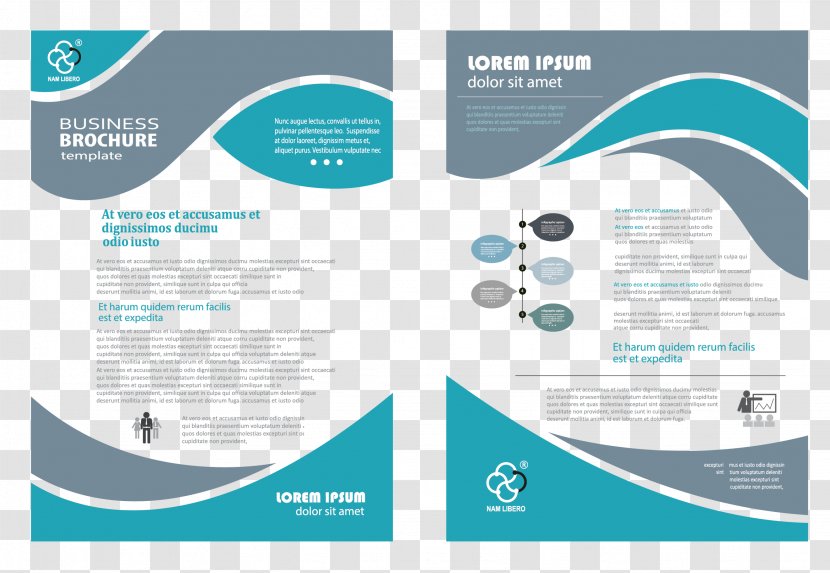 Brochure Flyer - Advertising - Fashion Business Single Page Transparent PNG