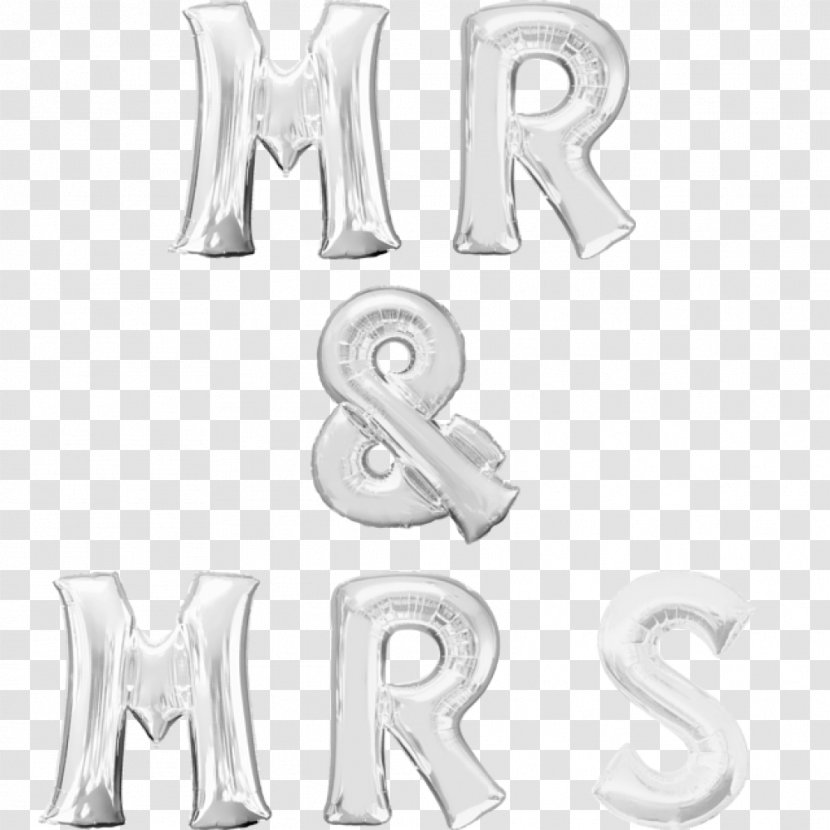 Mrs. Mr. Material Toy Balloon /m/02csf - Mr - Mrs Transparent PNG