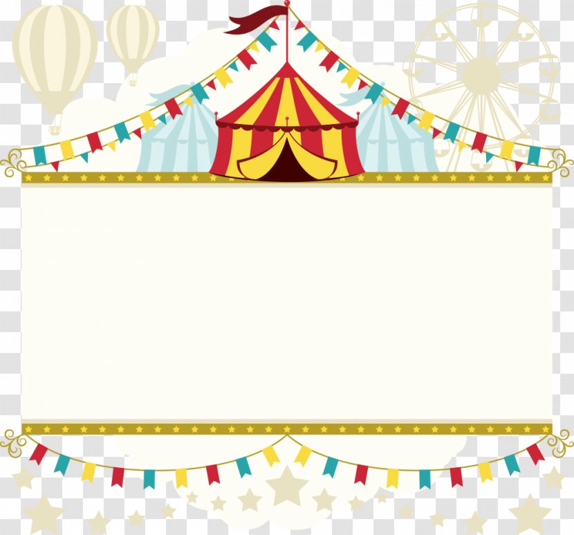 Circus Clown Party Poster Child - Supply - Vector Tent Transparent PNG
