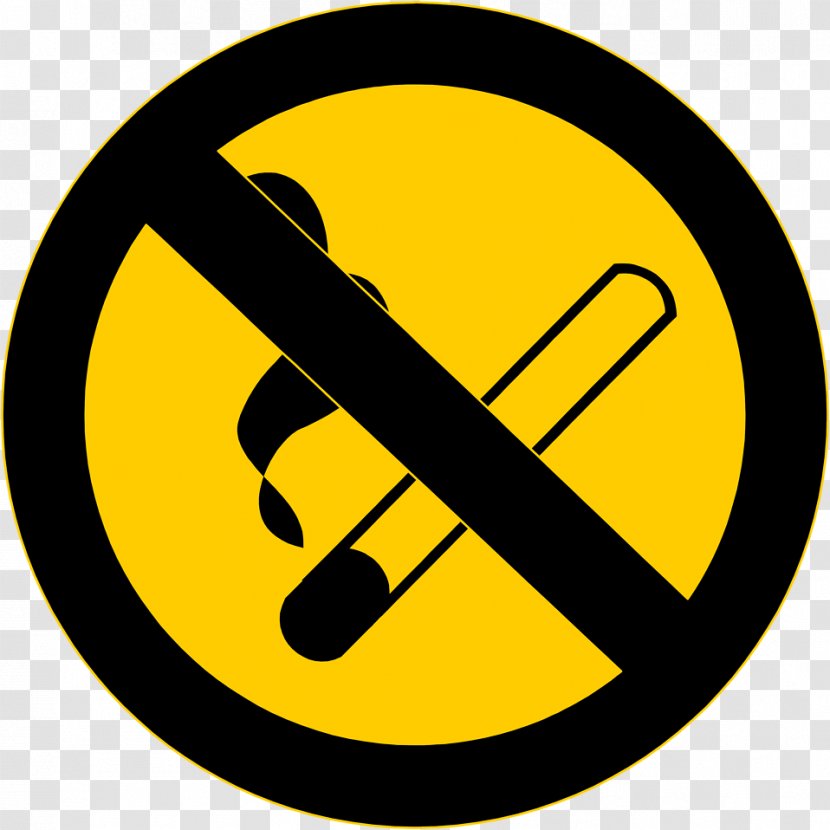 Smoking Ban No Symbol Clip Art - Area - NO SMOKING SIGN Transparent PNG