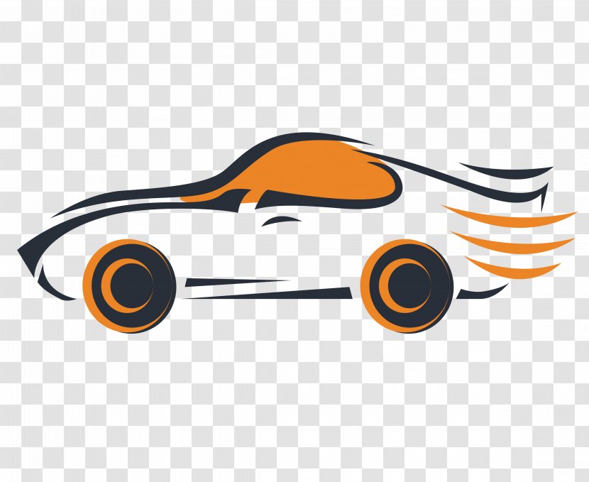 Sports Car Logo - Technology - Vector Wire Frame Picture Transparent PNG
