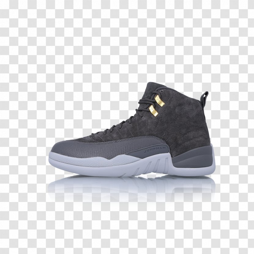 Sneakers Air Jordan 12 Retro Shoes Dark Grey // Wolf 130690 005 XII - Xii Transparent PNG