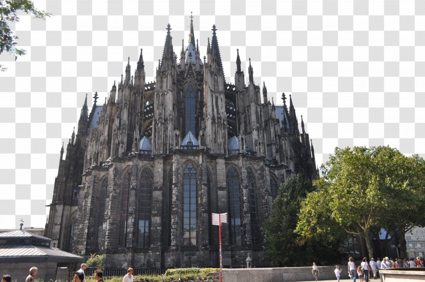 Cologne Cathedral Panorama Architecture - Gothic Transparent PNG