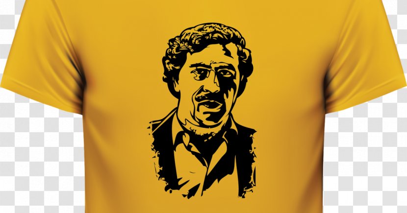 T-shirt Rudy Gobert Utah Jazz Sleeve Houston Rockets - Logo - Pablo Escobar Transparent PNG