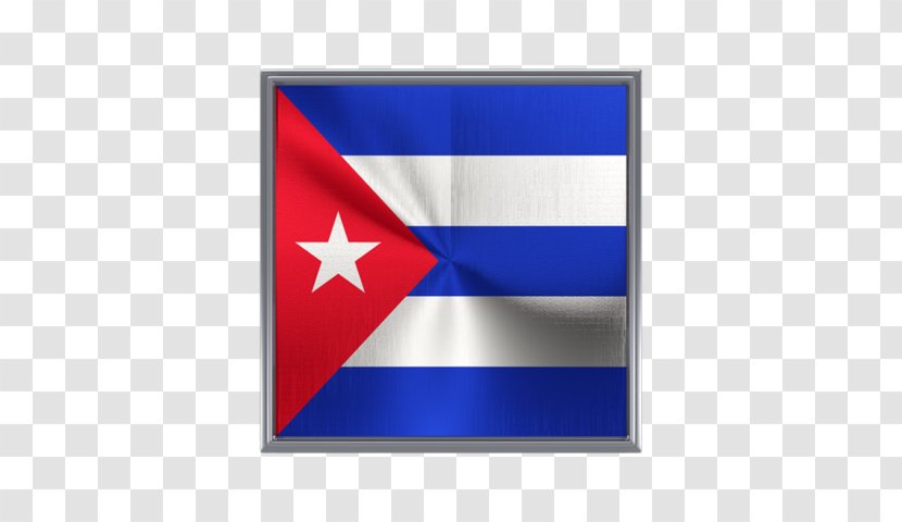 Flag Of Cuba Puerto Rico Guinea-Bissau - Metal Square Transparent PNG