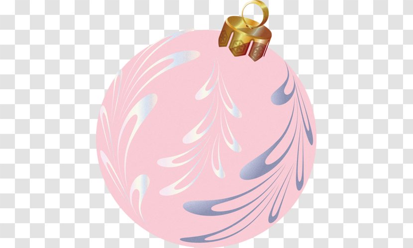 Christmas Ornament Pink M Transparent PNG