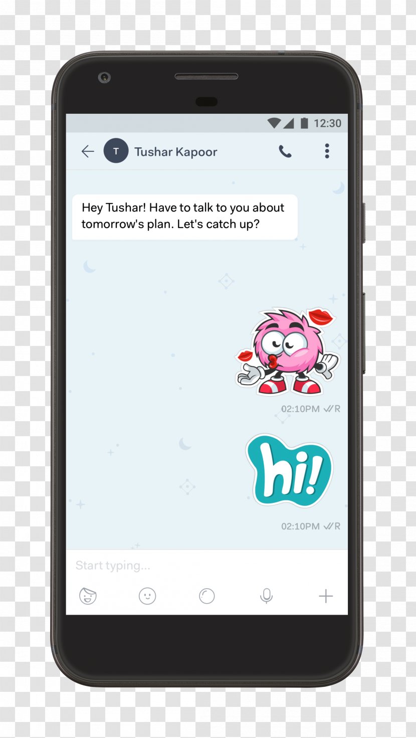 Android Business Advertising User - Mobile Phone - Hike Sticker Transparent PNG