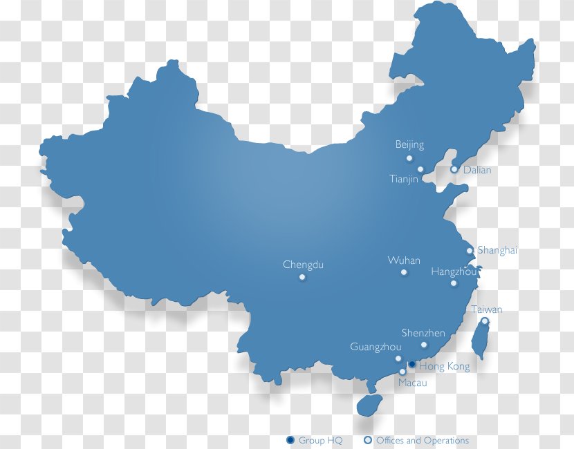 China Vector Map - Flag Of Transparent PNG