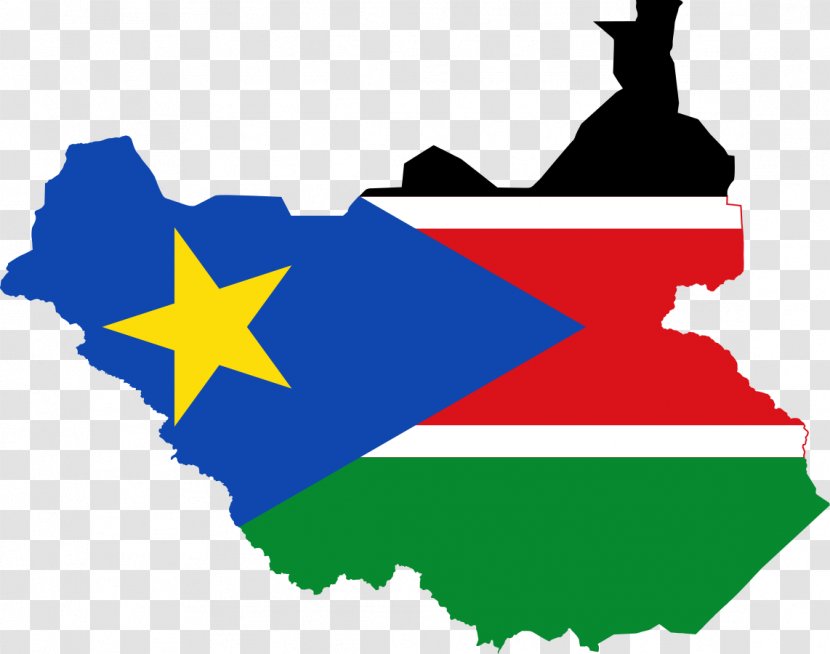 Flag Of South Sudan - Map - State Power Transparent PNG