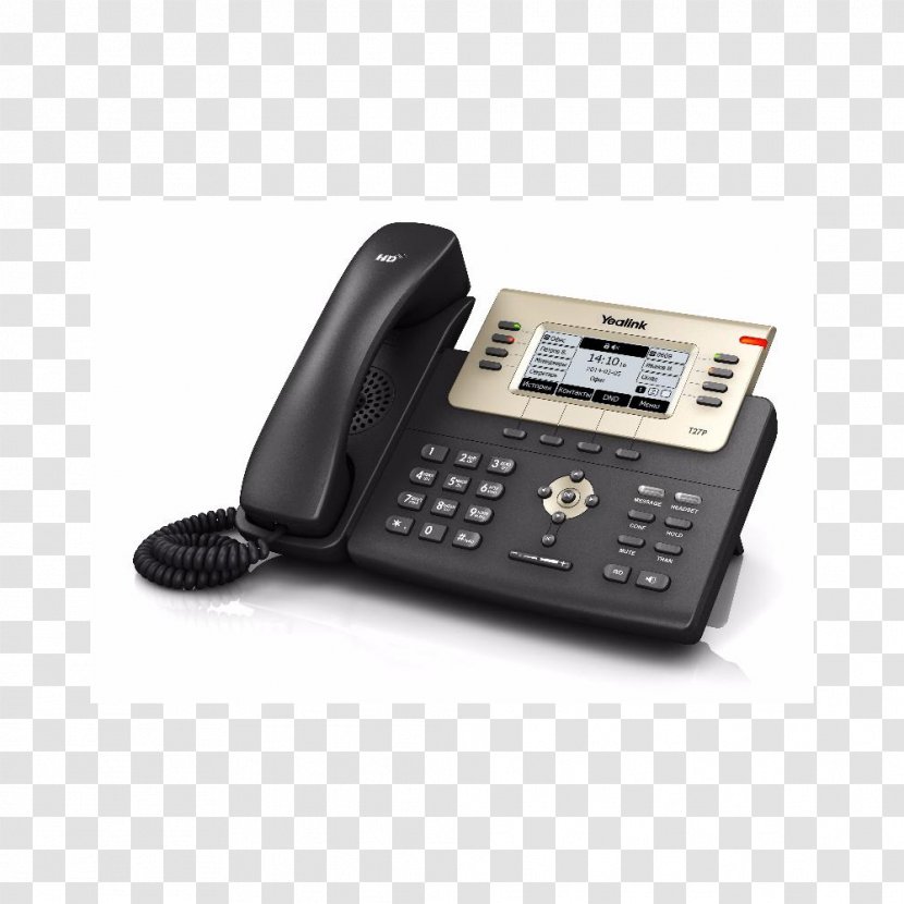 Yealink SIP-T27P VoIP Phone Session Initiation Protocol Telephone SIP-T48G - Flower - Element Transparent PNG