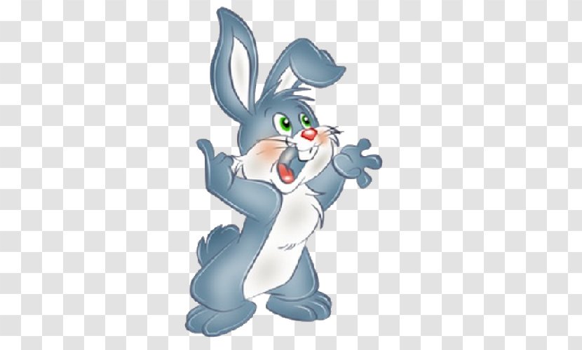 Easter Bunny Hare Clip Art Rabbit Baby Bunnies - Figurine Transparent PNG