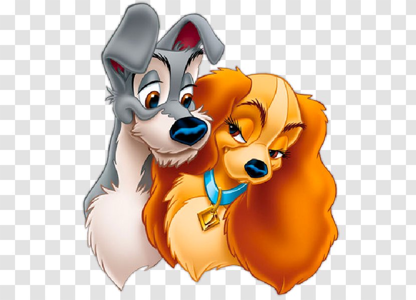 Lady And The Tramp Clip Art - Big Cats - Animation Transparent PNG