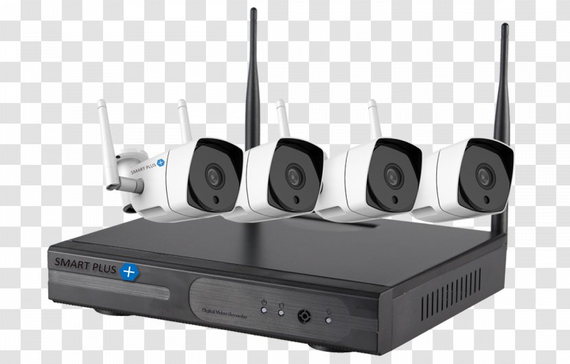 Network Video Recorder Closed-circuit Television Wi-Fi Electronics Camera - Multimedia - Cctv Transparent PNG