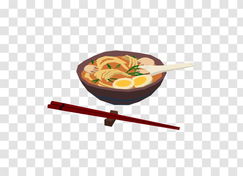 Asian Cuisine Chopsticks Noodle Soup Art - Tableware - Handpainted City Transparent PNG