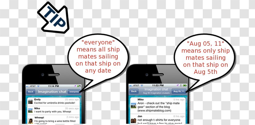 Cruise Ship Organization Online Chat Communication - Passenger Transparent PNG