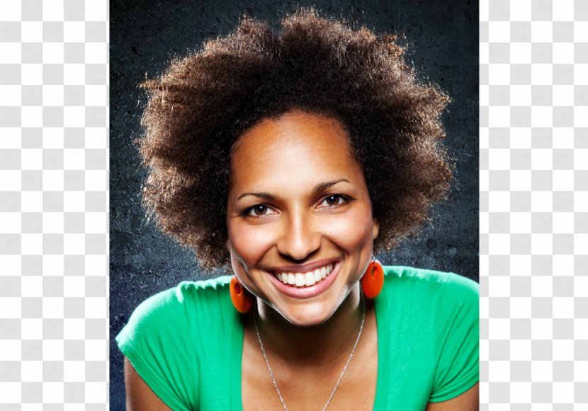 Afro Hair Coloring Jheri Curl Long Black - Flower - Woman HEALTH Transparent PNG