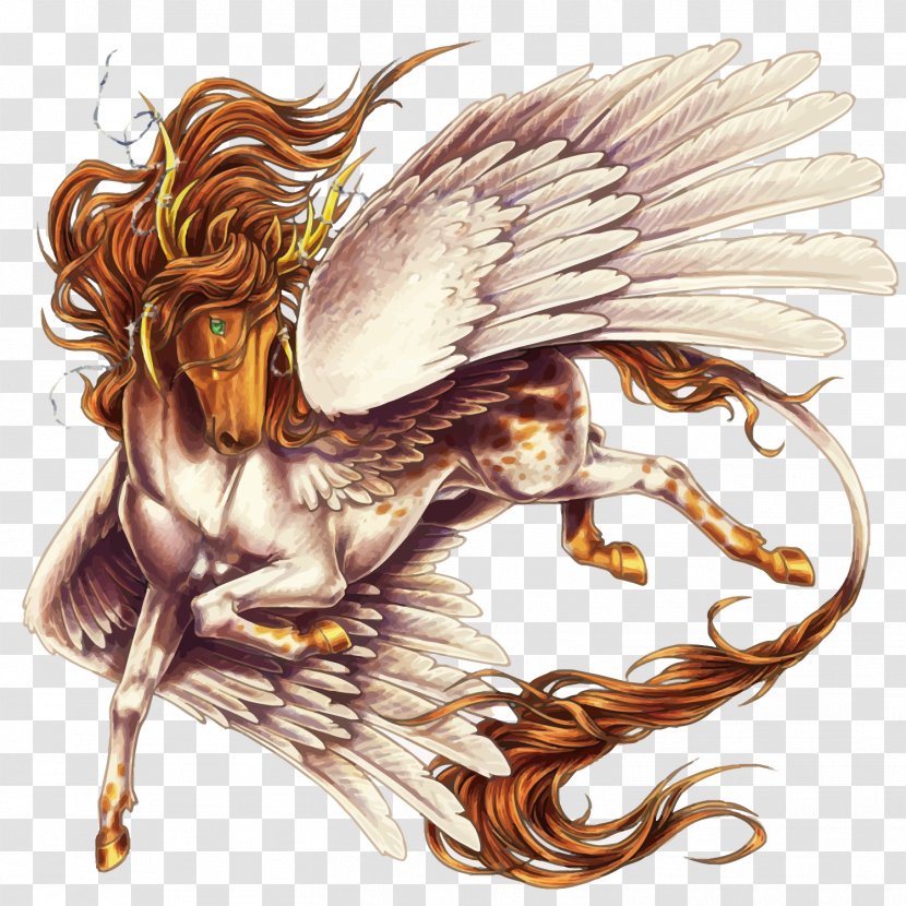 Horse Mythology Pegasus Legendary Creature Fantasy - Deviantart - Vector Transparent PNG