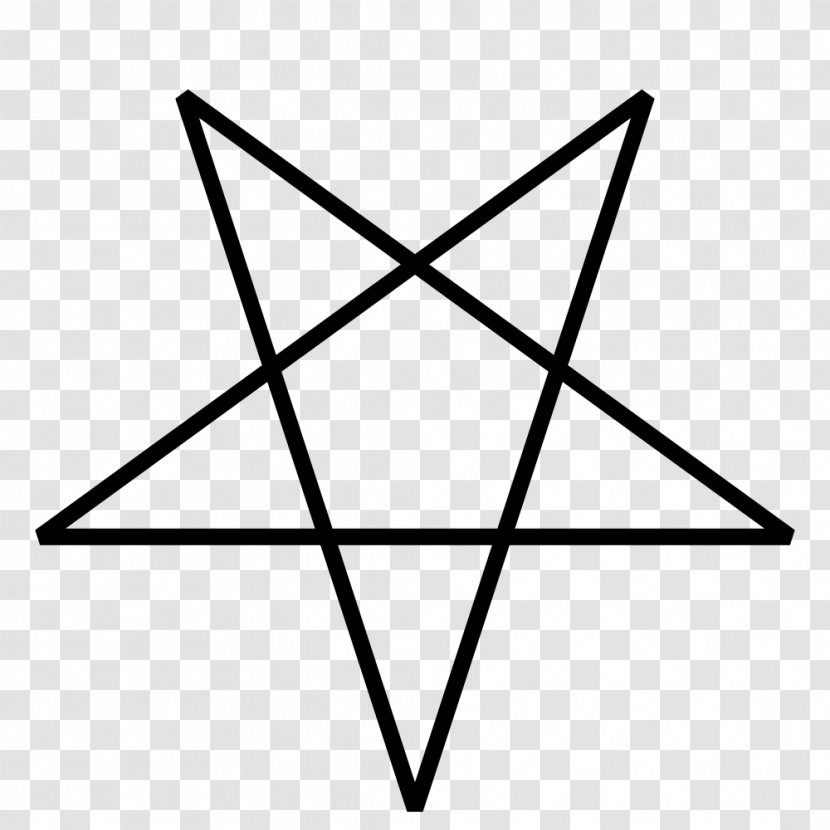 Church Of Satan The Satanic Bible Lucifer Pentagram Satanism - Triangle Transparent PNG