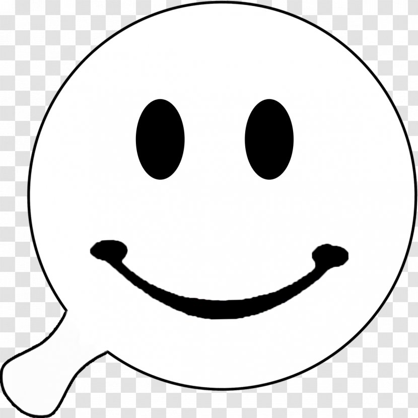 Smiley Nose Human Behavior Clip Art - Black Transparent PNG