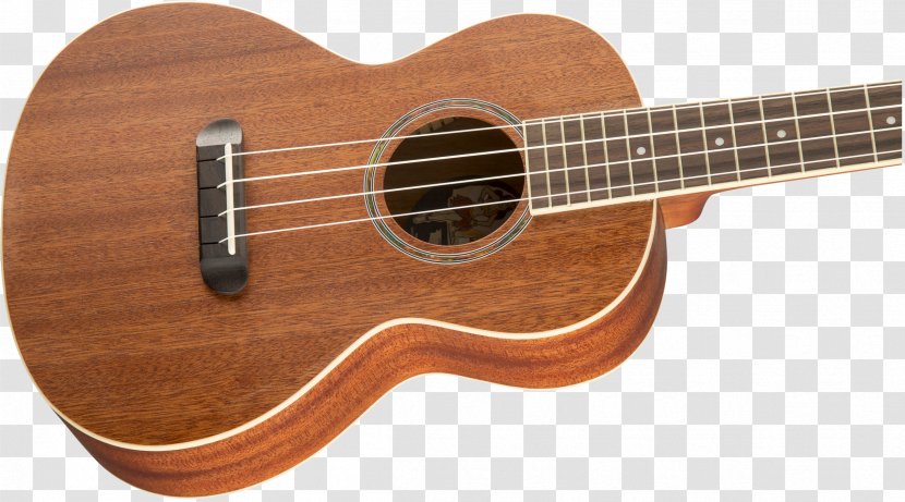 Fender Nohea Koa Tenor Ukulele Acoustic Guitar Musical Instruments Corporation - Tree Transparent PNG