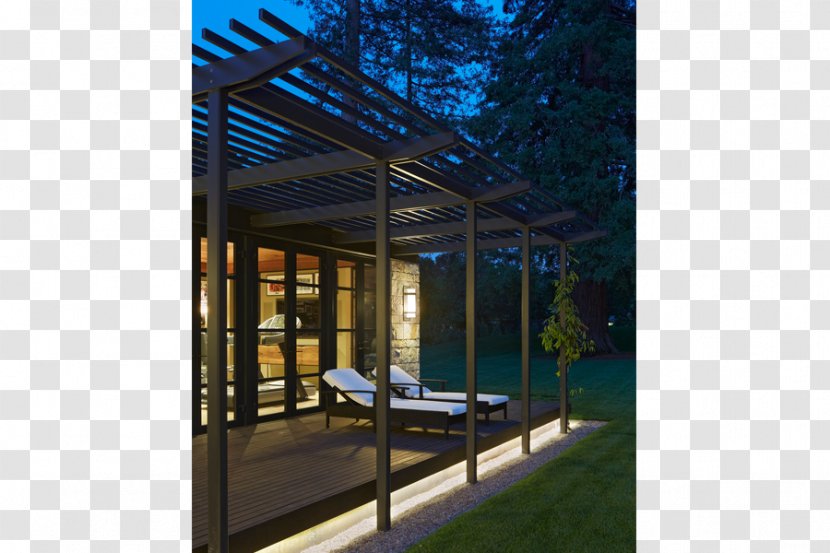 Architecture House Pergola Deck Daylighting - Property Transparent PNG