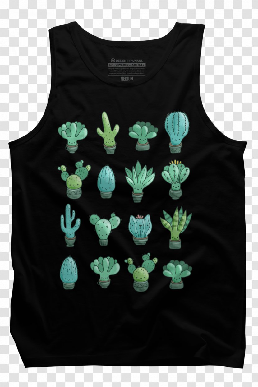 Cactaceae Succulent Plant T-shirt Saguaro - Doodle - Succulants Transparent PNG