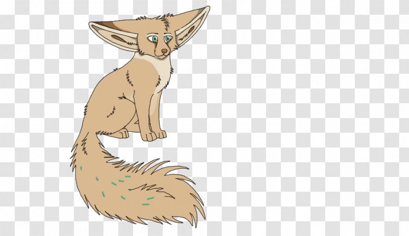 Fennec Fox Cartoon Drawing - Bird Transparent PNG