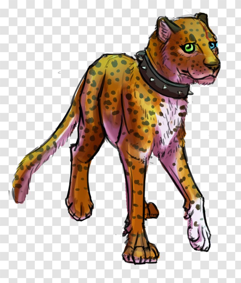 Leopard Tiger Cheetah Character - Big Cats Transparent PNG