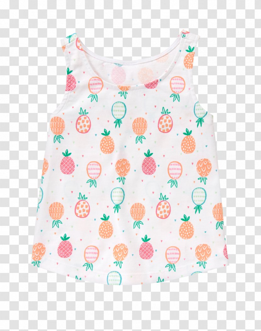 Sleeveless Shirt Clothing Blouse Pattern - Peach - Dress Transparent PNG