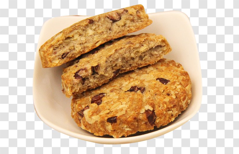 Oatmeal Raisin Cookies Adlay Anzac Biscuit Food - Snack - Red Beans Barley Oat Cakes Transparent PNG