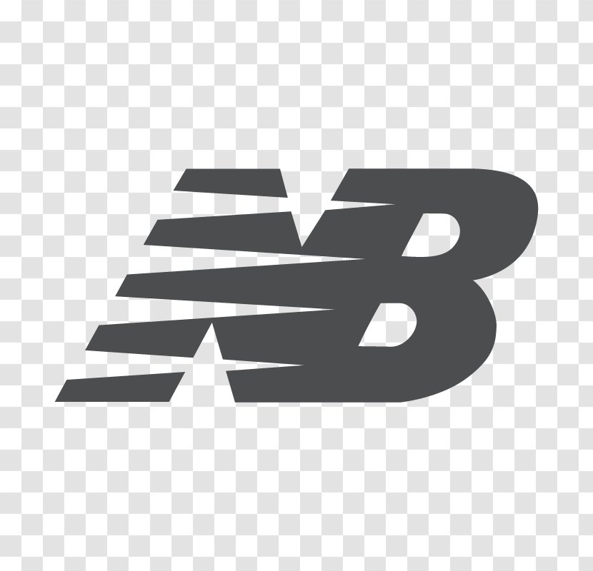 T-shirt New Balance Sneakers Clothing Shoe - Monochrome - Both Transparent PNG