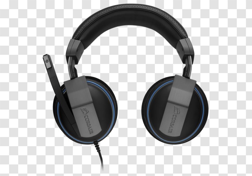 Microphone CORSAIR Vengeance 1500 Dolby 7.1 USB Gaming Headset Corsair 1400 CA-9011124-NA - 71 Surround Sound - Playstation Wireless White Transparent PNG