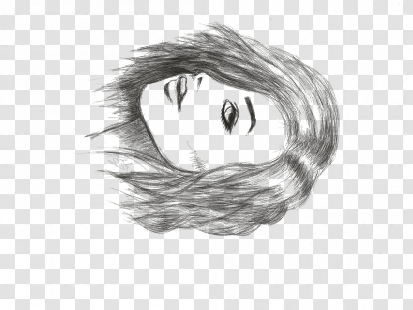 Hair Cartoon - Mouth - Smile Blackandwhite Transparent PNG