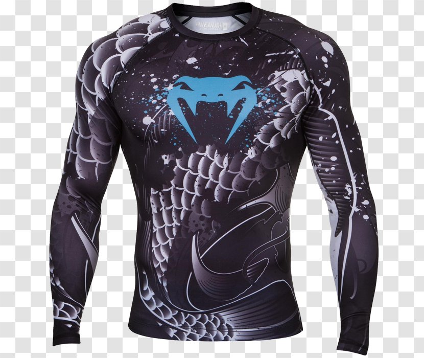 T-shirt Venum Rash Guard Ultimate Fighting Championship Mixed Martial Arts - Combat Sport Transparent PNG