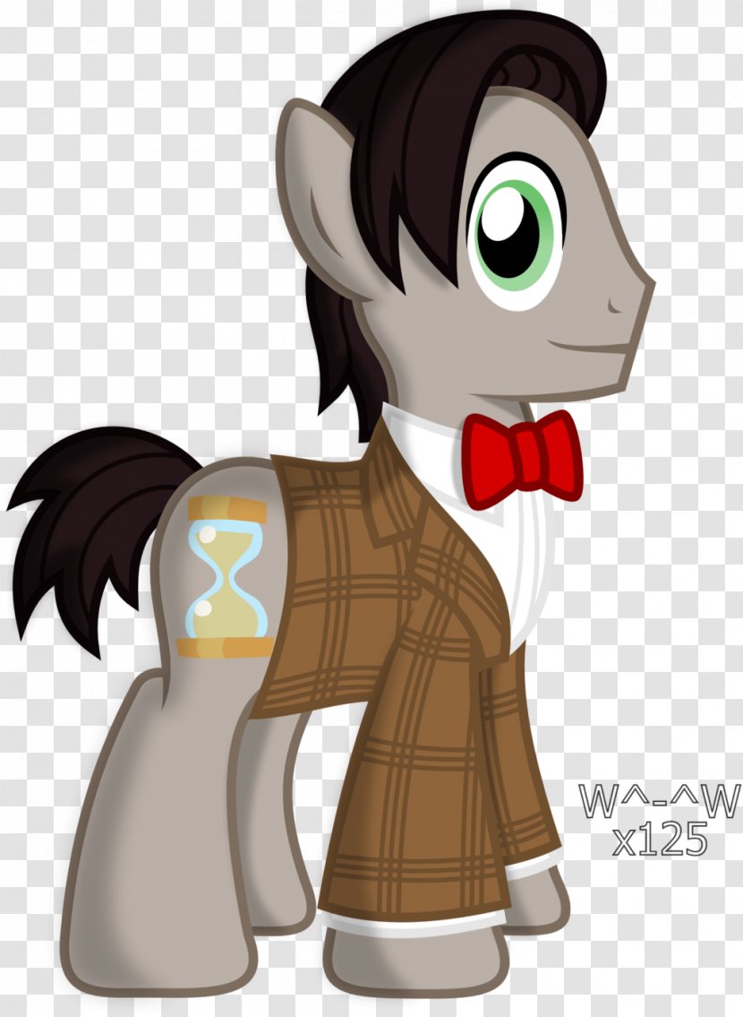 Eleventh Doctor Pony Rory Williams Amy Pond - Deviantart - Who Transparent PNG