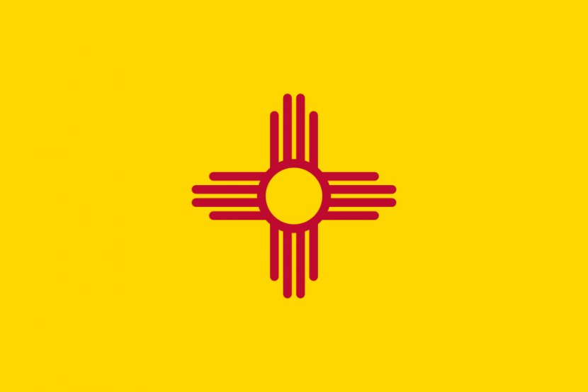 Raton Las Vegas State Flag Of New Mexico - World - Outline Transparent PNG