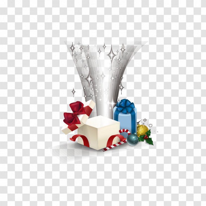 Christmas Gift Box - New Year - Vector Creative Transparent PNG