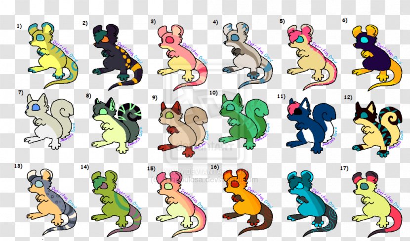 Animal Character Line Clip Art - Area Transparent PNG
