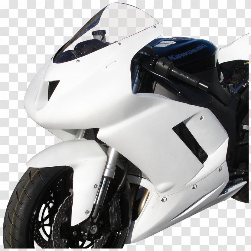 Motorcycle Fairings Car Ninja ZX-6R Kawasaki - Automotive Design - R1 Transparent PNG