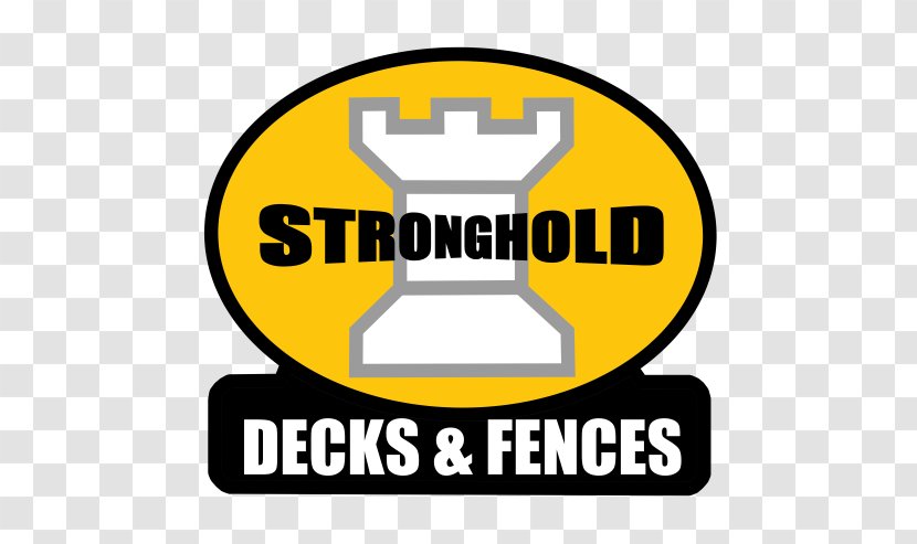 Stronghold Decks & Fences Logo Brand Clip Art Product - Area - Castle Balcony Porch Transparent PNG