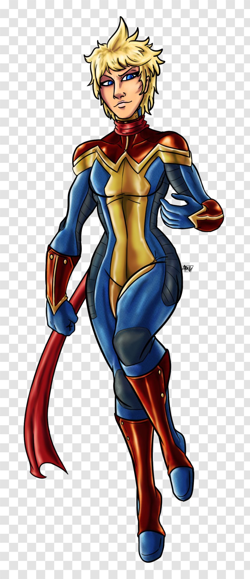 Captain America Carol Danvers Deadpool Silver Surfer Art - Hero - Marvel Transparent PNG