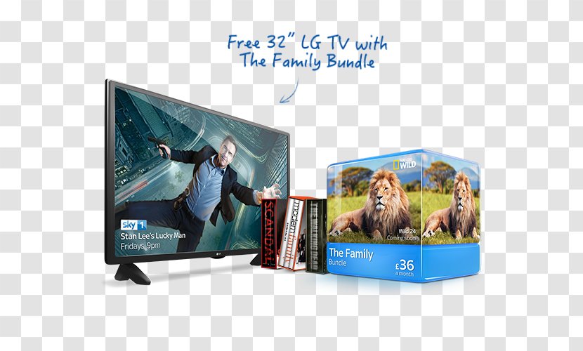 Sky Television Free-to-air Box Sets - Display Advertising - Family WATCHING TV Transparent PNG