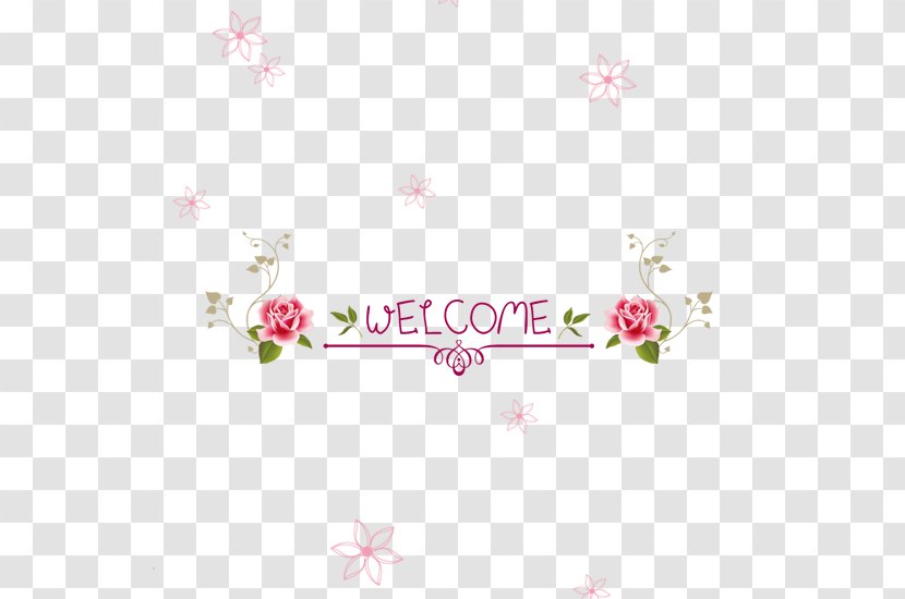 Qixi Festival - Point - Pink Petals Welcome Box Transparent PNG