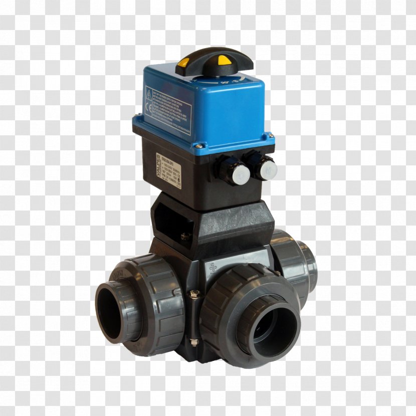 Ball Valve Actuator Electricity Polyvinylidene Fluoride Transparent PNG