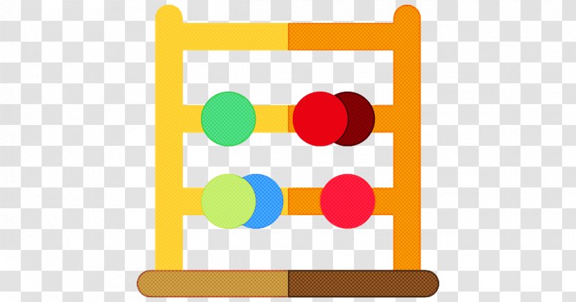 Yellow Circle - Infant - Rectangle Abacus Transparent PNG