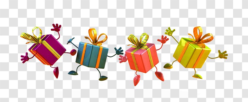 Christmas Gift-bringer Birthday Party Gratis - Gift Transparent PNG